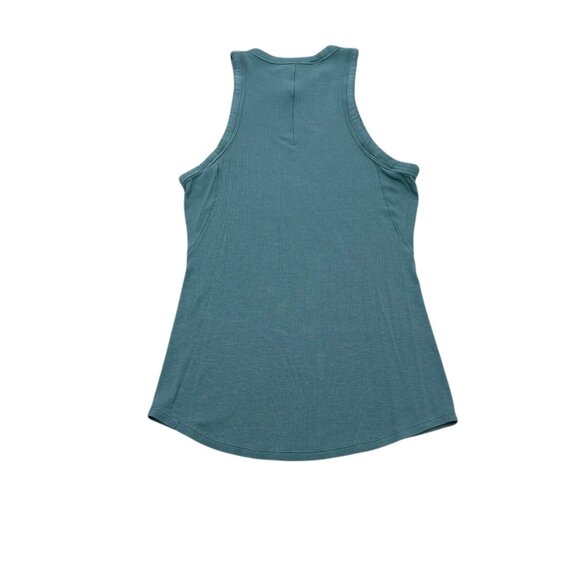 Women’s LuLu lemon top teal lending/elastic 2010s - Picture 5 of 5
